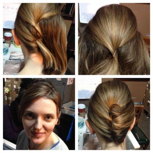 French Twist Updo Hairstyles For Short Hair (Photo 11 of 15)