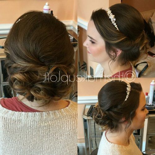 Teased Prom Updos With Cute Headband (Photo 1 of 20)