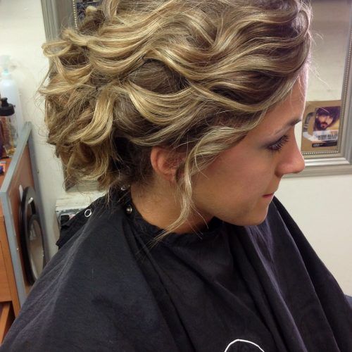 Loose Updo Wedding Hairstyles With Whipped Curls (Photo 16 of 20)