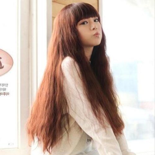 Korean Hairstyles For Long Hair (Photo 10 of 20)