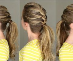 20 Inspirations French Braid Ponytail Hairstyles