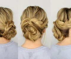 15 Best French Braid Updo Hairstyles