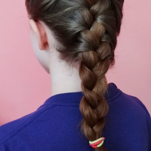 Two French Braids And Side Fishtail (Photo 9 of 15)