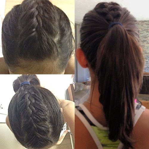 Mohawk French Braid Ponytail Hairstyles (Photo 13 of 15)