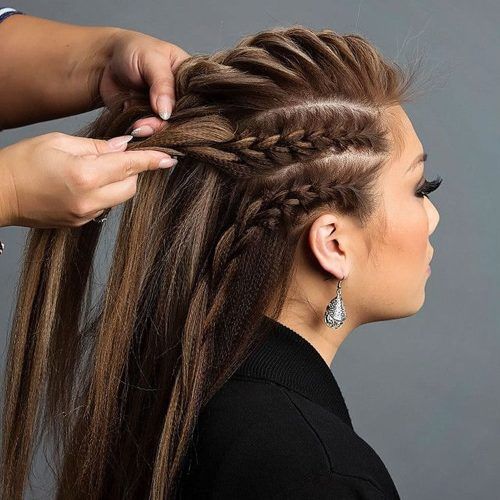 Pancaked Side Braid Hairstyles (Photo 9 of 20)