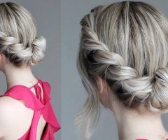 20 Photos Twisted Rope Braid Updo Hairstyles