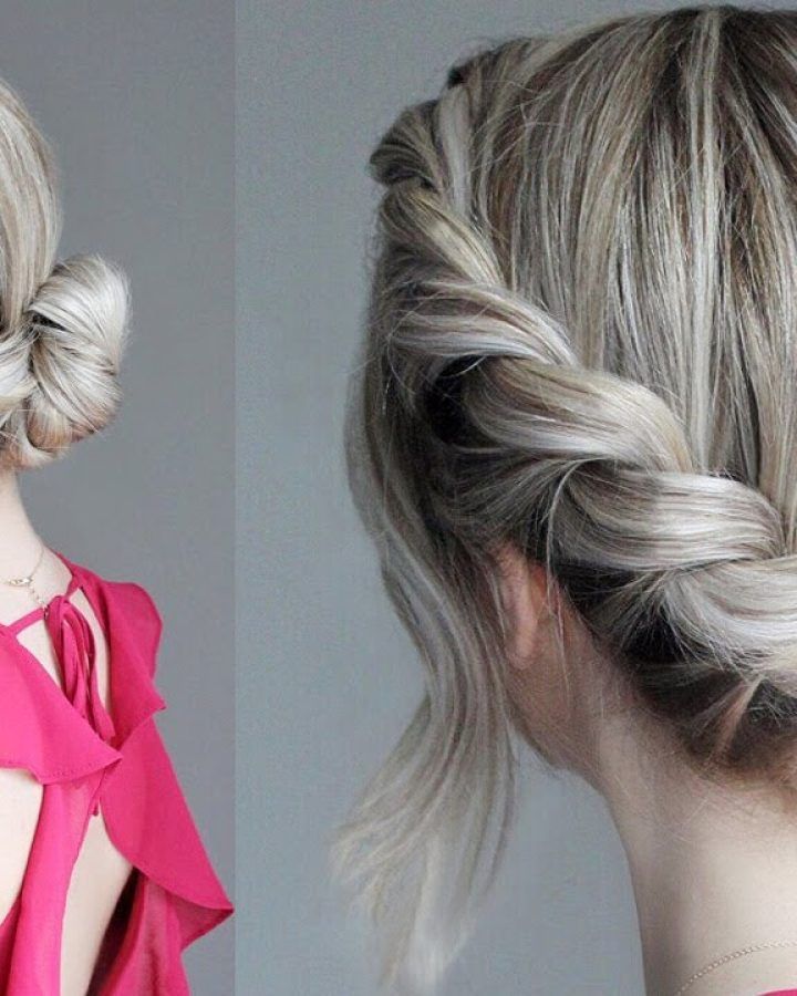 20 Photos Twisted Rope Braid Updo Hairstyles