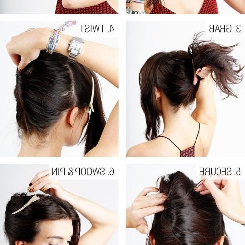 French Twist Updo Hairstyles For Short Hair (Photo 4 of 15)