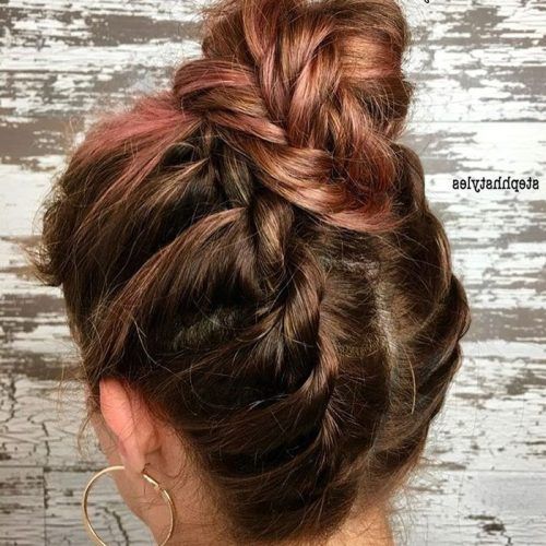 Messy Twisted Braid Hairstyles (Photo 12 of 20)
