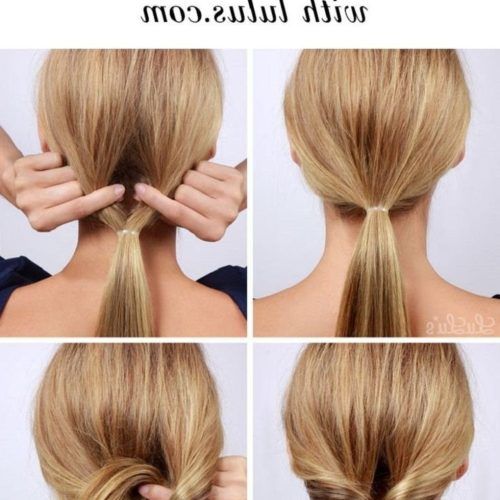 Updo Hairstyles For Thick Hair (Photo 8 of 15)