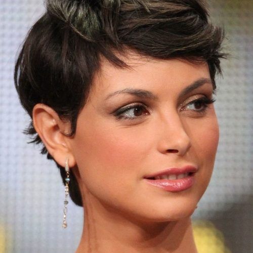 Short Black Pixie Hairstyles For Curly Hair (Photo 18 of 20)