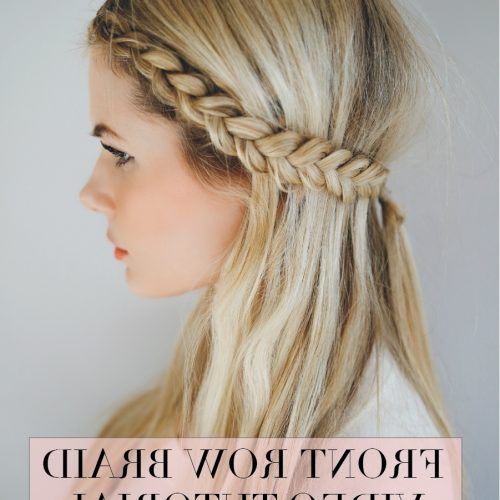French Braid Pull Back Hairstyles (Photo 10 of 15)