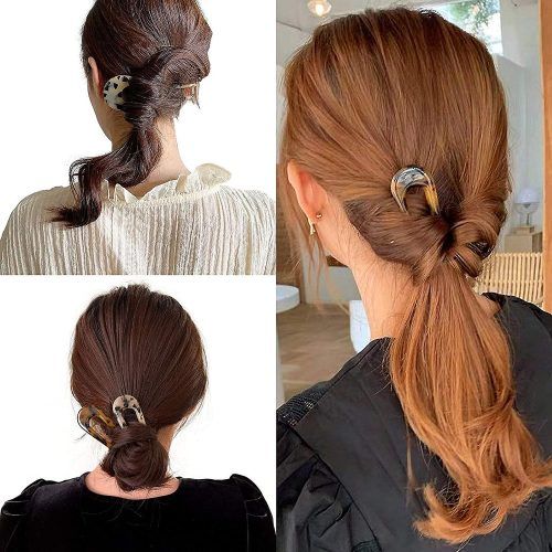 Bun Updo With Accessories For Thick Hair (Photo 4 of 15)