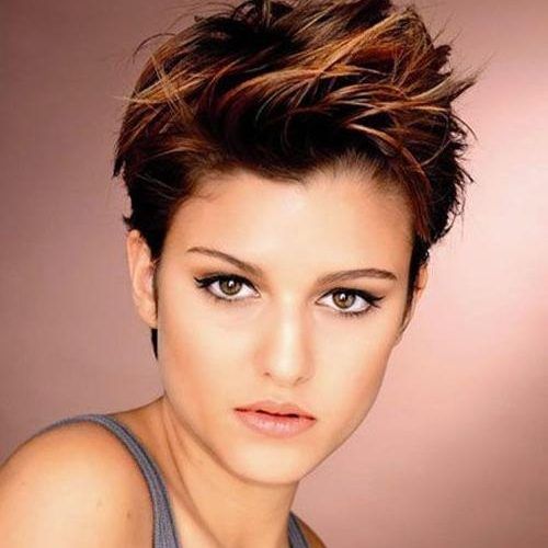 Brown Pixie Haircuts (Photo 11 of 20)