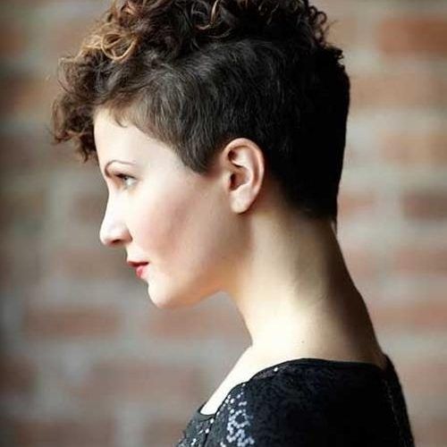 Curly Short Pixie Haircuts (Photo 3 of 20)