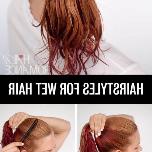 Dyed Simple Ponytail Hairstyles For Second Day Hair (Photo 7 of 20)