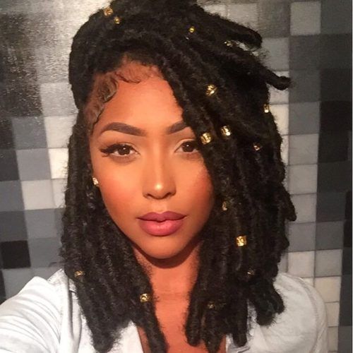 Braided Hairstyles On Relaxed Hair (Photo 1 of 15)
