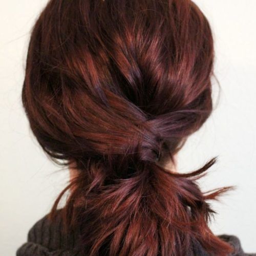 The Criss-Cross Ponytail Hairstyles (Photo 8 of 20)