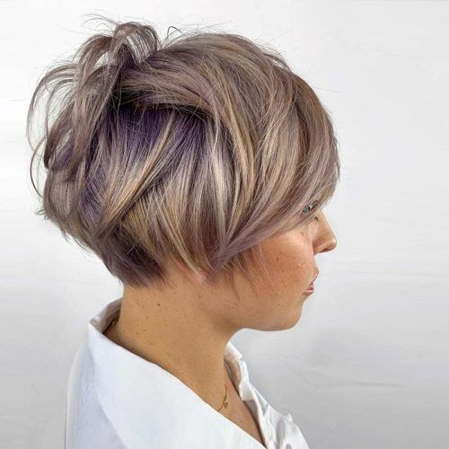 Layered Messy Pixie-Bob Hairstyles (Photo 3 of 20)