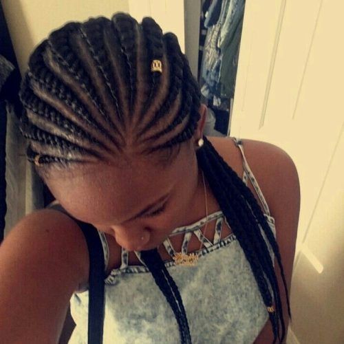 Braided Hairstyles For Relaxed Hair (Photo 13 of 15)