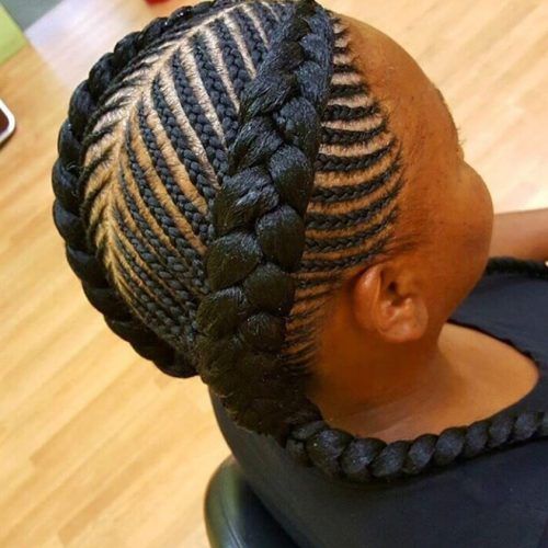 Ghana Braids Hairstyles (Photo 8 of 14)