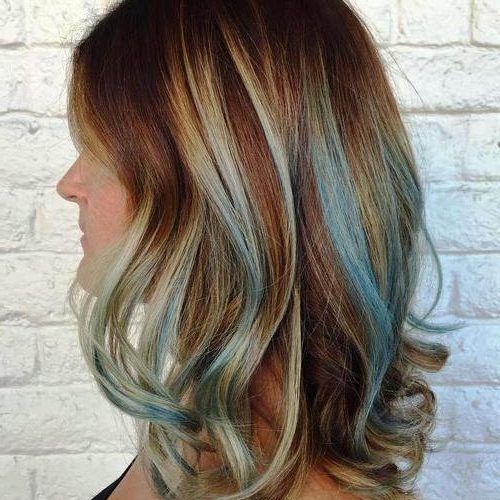 Short Hairstyles With Blue Highlights And Undercut (Photo 14 of 20)
