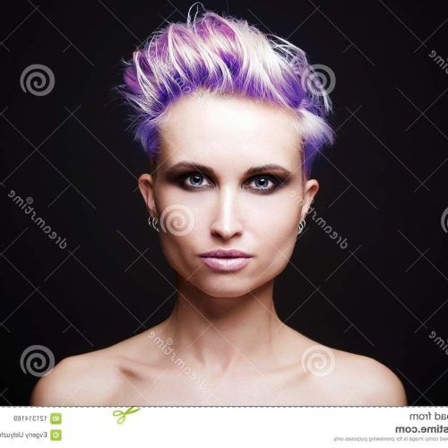Blue Hair Mohawk Hairstyles (Photo 18 of 20)