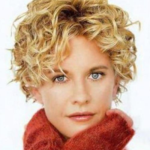 Short Haircuts For Older Women With Curly Hair (Photo 20 of 20)