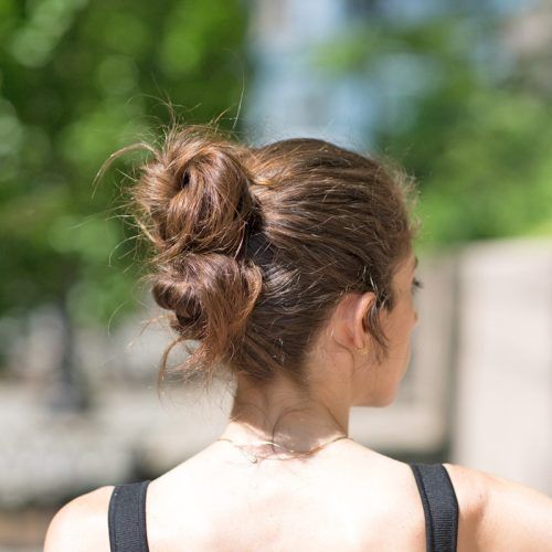 Stacked Buns Updo Hairstyles (Photo 9 of 20)