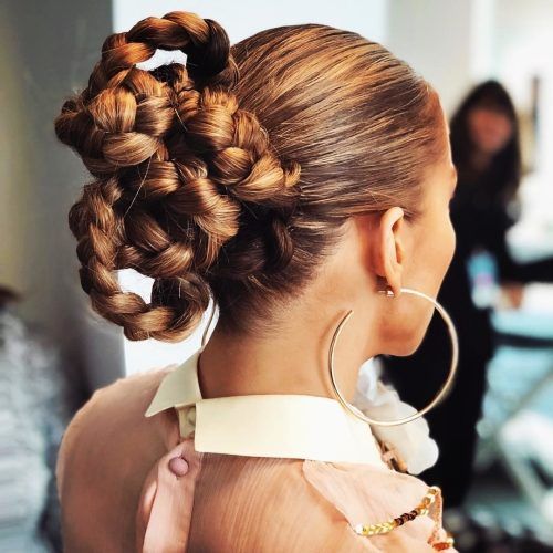 Celebrity Braided Hairstyles (Photo 14 of 15)