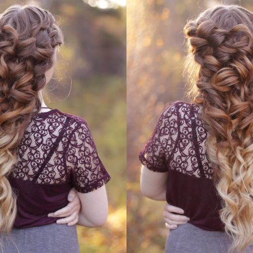 Under Braid Hairstyles For Long-Haired Goddess (Photo 3 of 20)