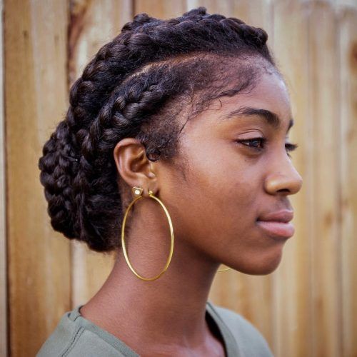 Braided Hairstyles With Bangs (Photo 12 of 15)