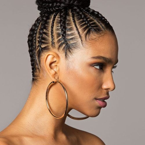 Braided Updos African American Hairstyles (Photo 2 of 15)