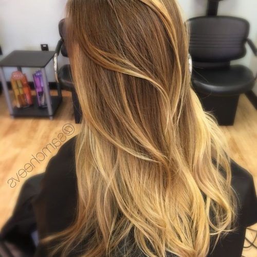 Warm-Toned Brown Hairstyles With Caramel Balayage (Photo 3 of 20)