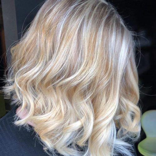 Golden Blonde Balayage Hairstyles (Photo 18 of 20)