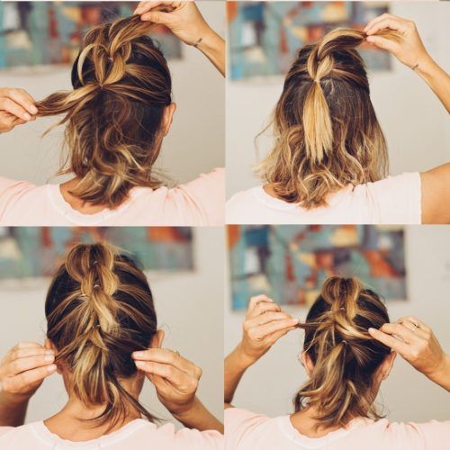 French Braid Pull Back Hairstyles (Photo 6 of 15)