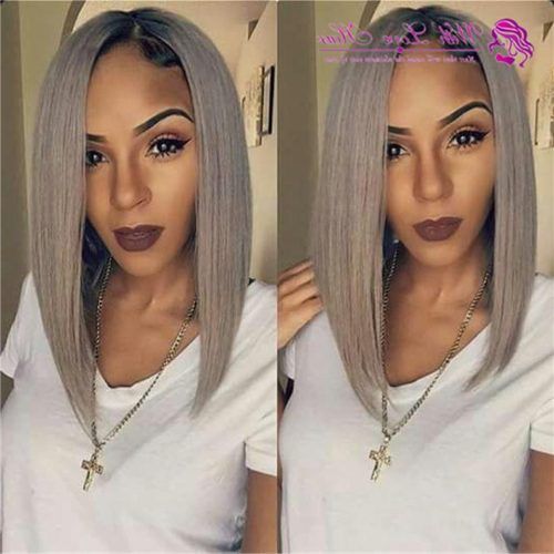 Medium Hairstyles For Black Women With Gray Hair (Photo 18 of 20)