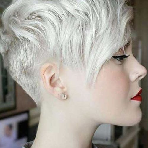 Gray Pixie Hairstyles For Thick Hair (Photo 4 of 20)