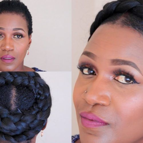 Faux Halo Braided Hairstyles For Short Hair (Photo 3 of 20)