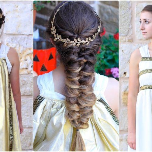 Grecian-Inspired Ponytail Braid Hairstyles (Photo 18 of 20)