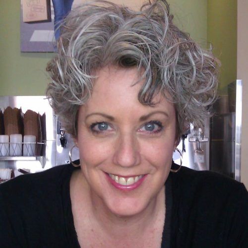 Short Loose Curls Hairstyles With Subtle Ashy Highlights (Photo 18 of 20)