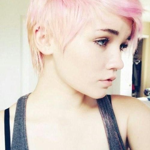 Pink Short Pixie Haircuts (Photo 4 of 20)