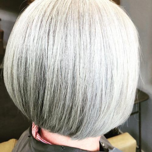 Rounded Sleek Bob Hairstyles With Minimal Layers (Photo 14 of 20)