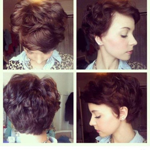Long Pixie Haircuts For Curly Hair (Photo 12 of 20)
