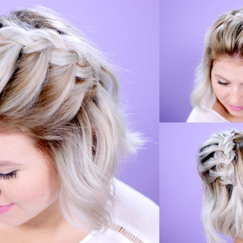 Braided Hairstyles For Short Hair (Photo 13 of 15)