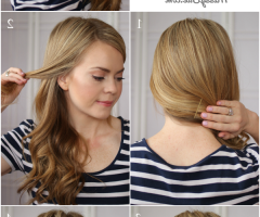 20 Best Ideas Double Twist and Curls to One Side Prom Hairstyles
