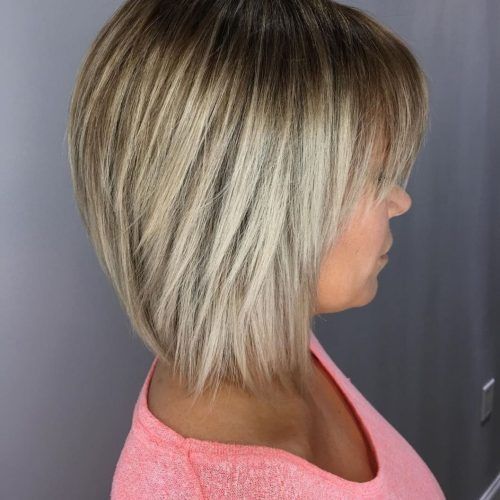 Bronde Bob With Highlighted Bangs (Photo 1 of 20)