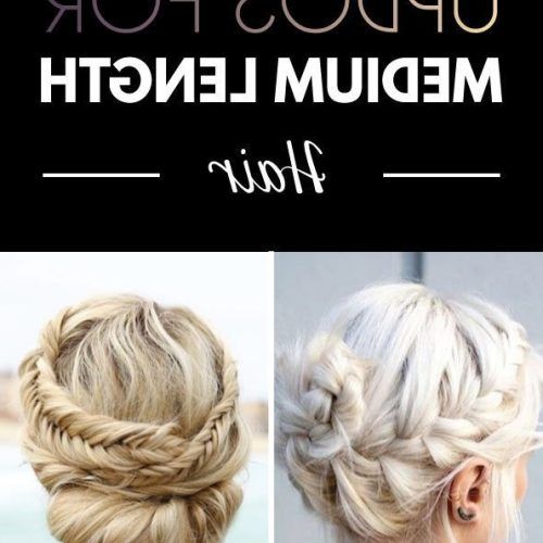 Messy Flipped Braid And Bun Hairstyles (Photo 10 of 15)