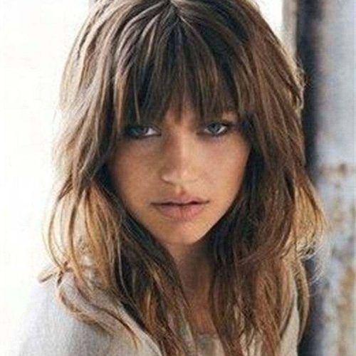 Long Wavy Chopped Hairstyles (Photo 7 of 20)