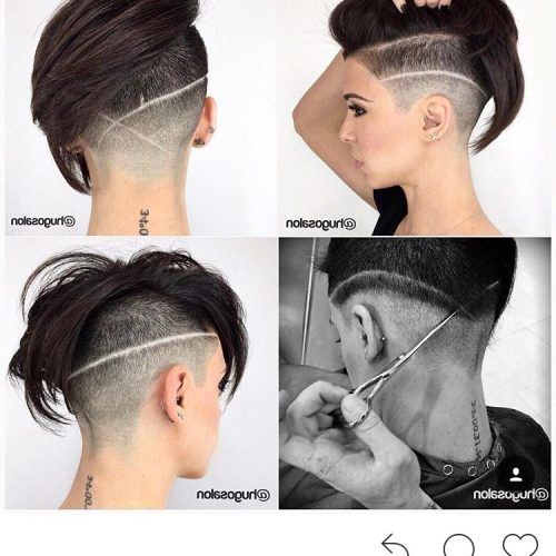Platinum Mohawk Hairstyles With Geometric Designs (Photo 17 of 20)